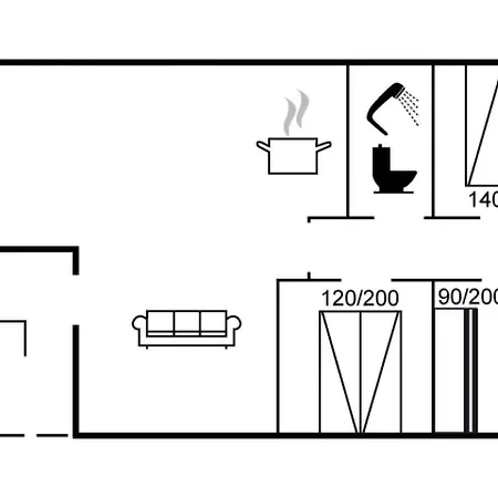 Giertrud - 500m From The Sea By Interhome Сasa de vacaciones Nordenbro Vesteregn